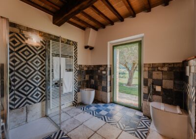 Podere Santa Vetturina, Villa Incanto, Relais with pool and apartments in Todi - BATHROOM 1