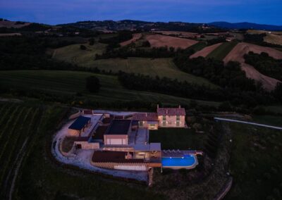 Podere Santa Vetturina, Villa Incanto, Relais with swimming pool and apartments in Todi