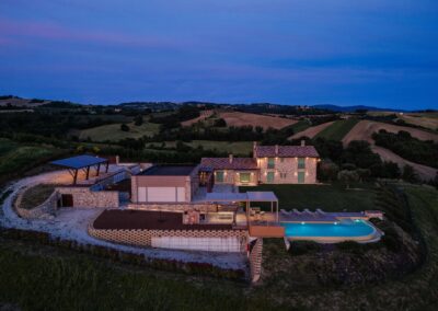 Podere Santa Vetturina, Villa Incanto, Relais with swimming pool and apartments in Todi