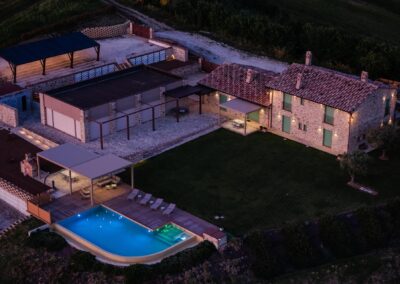 Podere Santa Vetturina, Villa Incanto, Relais with swimming pool and apartments in Todi
