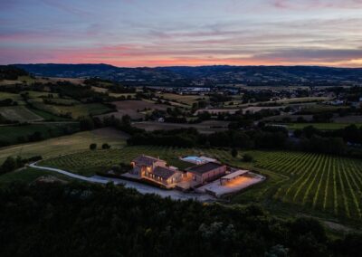 Podere Santa Vetturina, Villa Incanto, Relais with swimming pool and apartments in Todi